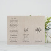 Birch Plywood | Logo Houtgraan — drievoudig brochu (Staand voorkant)
