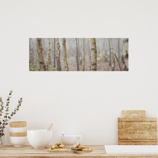 BIRCH POSTER (Keuken)