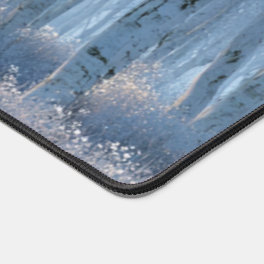 Birch Radiant Snow Forest Bureaumat (Hoek)