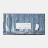 Birch Radiant Snow Forest Bureaumat (Keyboard & Muis)