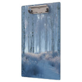 Birch Radiant Snow Forest Klembord (Links)