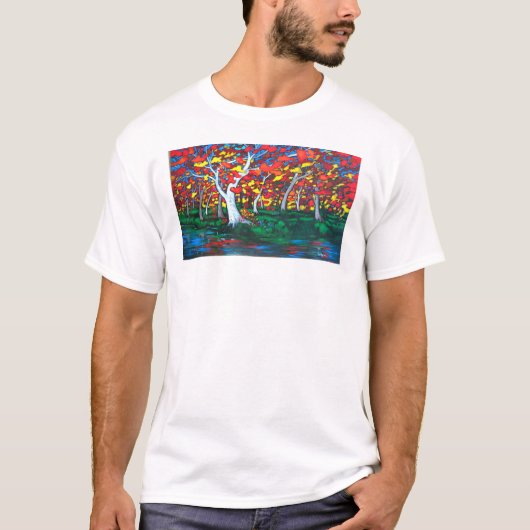 Birch Reflections T-shirt (Voorkant)