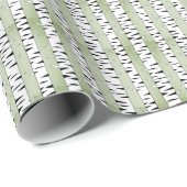 Birch Tree Art Pattern Cadeaupapier (Rol Hoek)