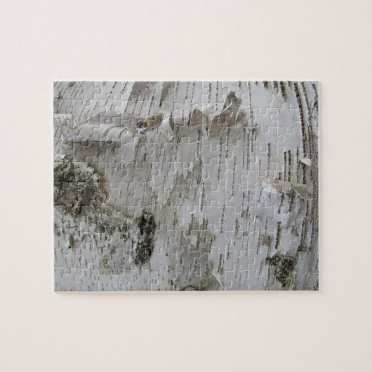 Birch Tree Bark Peeled Old Art Photo Legpuzzel (Horizontaal)