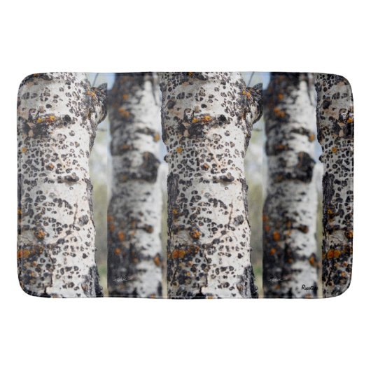 Birch Tree Bath Mat (Voorkant)