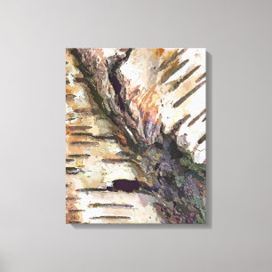 BIRCH TREE CANVAS AFDRUK