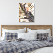 BIRCH TREE CANVAS AFDRUK (Insitu (Slaapkamer))