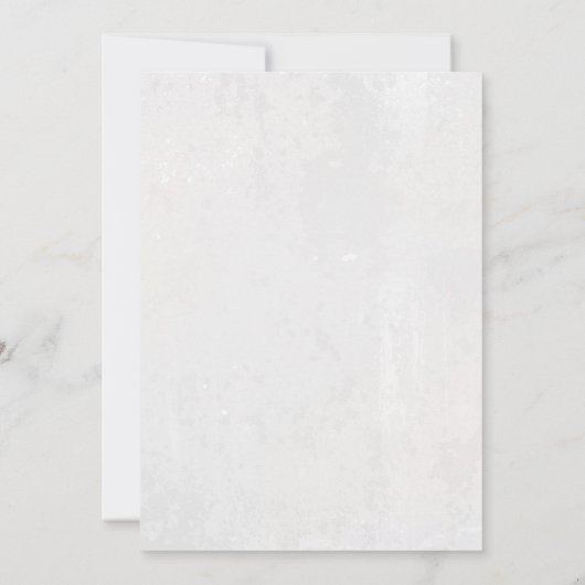 Birch Tree Heart Wedding Kaart (Achterkant)