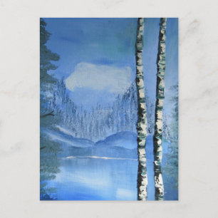 Birch Tree Postcard Briefkaart