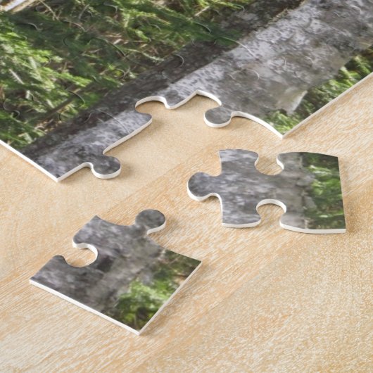 Birch Tree Puzzle Legpuzzel (Zijkant)