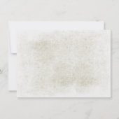 Birch Tree Rustic Bewaar de datumkaarten Save The Date (Achterkant)