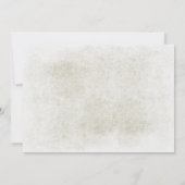 Birch Tree rustieke bruids douche uitnodigingen (Achterkant)