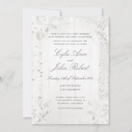 Birch Tree White Forest Wedding Kaart
