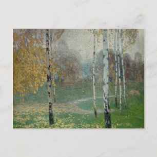 Birch Trees, 1904 (olie op doek) Briefkaart