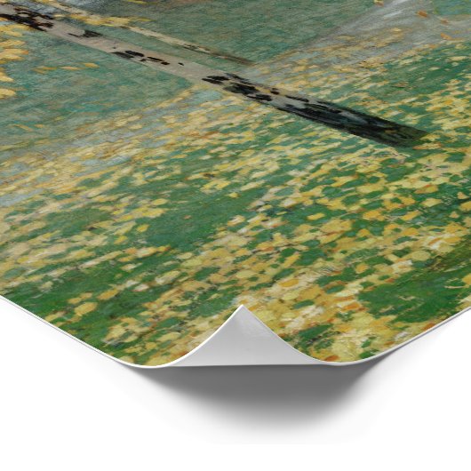 Birch Trees, 1904 (olie op doek) Poster (Hoek)