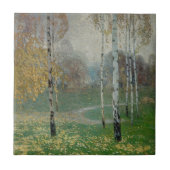 Birch Trees, 1904 (olie op doek) Tegeltje (Voorkant)