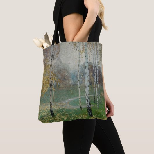 Birch Trees, 1904 (olie op doek) Tote Bag (Dichtbij)