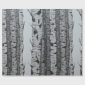 Birch Trees Cadeaupapier (Vlak)