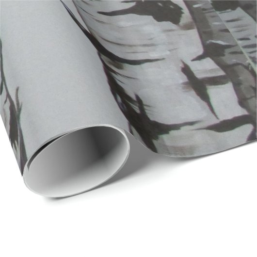 Birch Trees Cadeaupapier (Rol Hoek)
