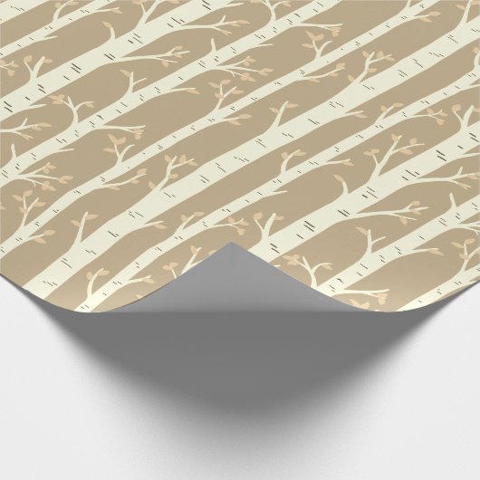 Birch Trees Cadeaupapier (Hoek)