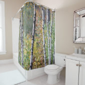 Birch Trees Douchegordijn (In situ)