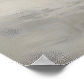 Birch Trees In Snow, Gothic Forest Landscape Wall Poster (Hoek)