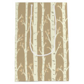 Birch Trees Medium Cadeauzakje (Achterkant)