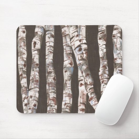 Birch Trees Mousepad!!! Muismat (Met muis)