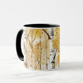 Birch Trees Mug Mok (Voorkant links)