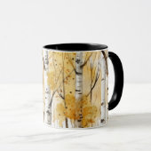 Birch Trees Mug Mok (Voorkant rechts)