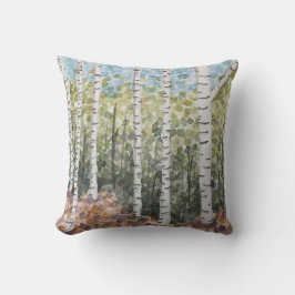 Birch Trees Pillow Kussen