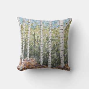 Birch Trees Pillow Kussen