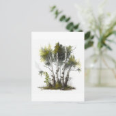 Birch Trees, the Birches Northern Ireland Briefkaart (Staand voorkant)