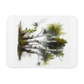 Birch Trees, the Birches Northern Ireland Magneet (Horizontaal)