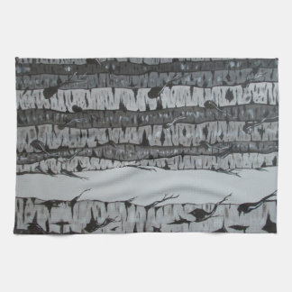 Birch Trees Theedoek