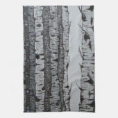 Birch Trees Theedoek (Verticaal)