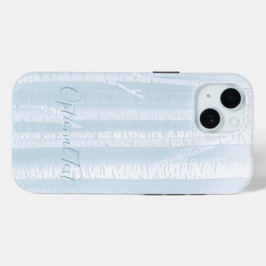 Birch Trees Trunks Case-Mate iPhone Case (Achterkant (horizontaal))