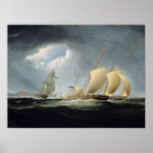 Birch Tripoli Enterprise Ship Painting Poster (Voorkant)