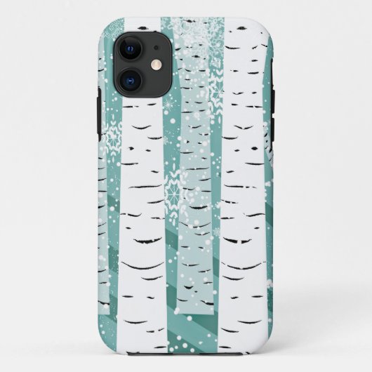 Birch Trunk Trees Case-Mate iPhone Case (Achterkant)