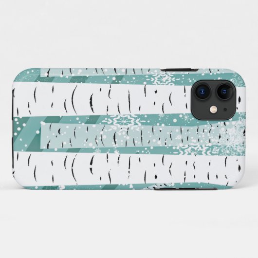 Birch Trunk Trees Case-Mate iPhone Case (Achterkant (horizontaal))