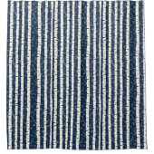 Birch Winter Wonderland Pattern Douchegordijn (Voorkant)