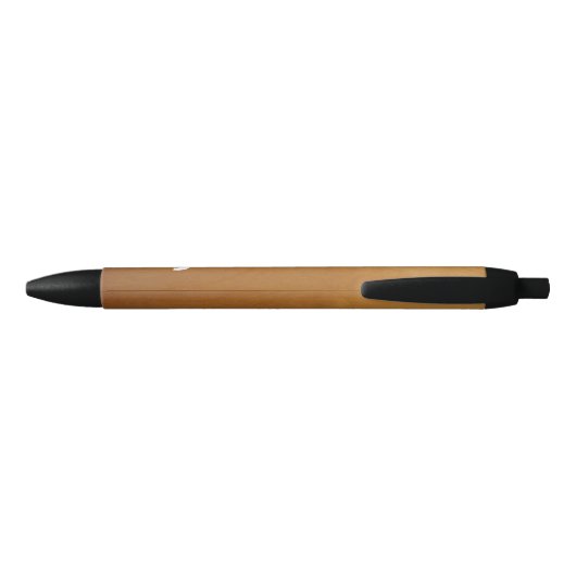 Birch Wood Grain Zwarte Inkt Pen (Achterkant)