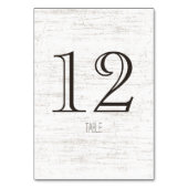 Birch Woodland tafelnummer (Voorkant)