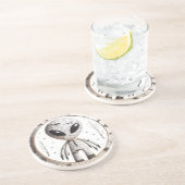 Birchbark Alien Onderzetter (Zijkant)