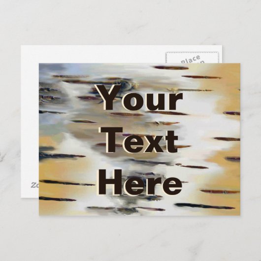 Birchbark Briefkaart (Voorkant / Achterkant)