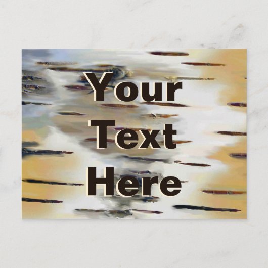 Birchbark Briefkaart (Voorkant)