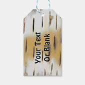 Birchbark Cadeaulabel (Voorkant)