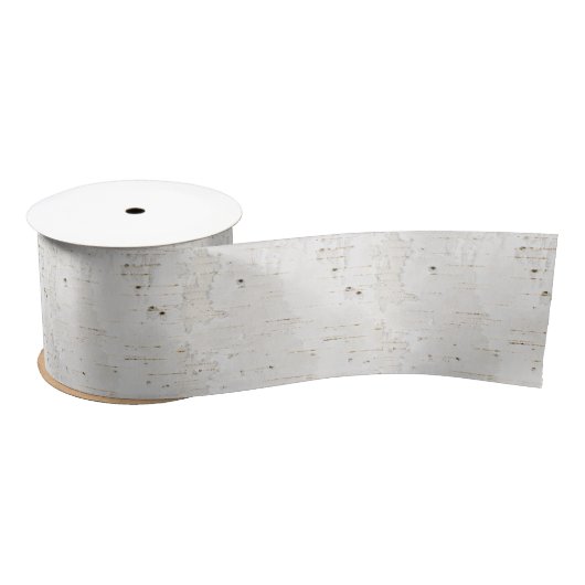 Birchbark Satijnen Lint (Spoel)