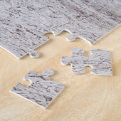 Birches in de winter legpuzzel (Zijkant)