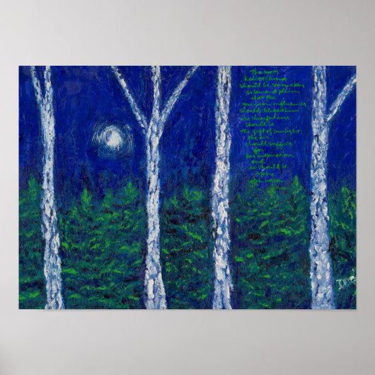 Birches Poster (Voorkant)